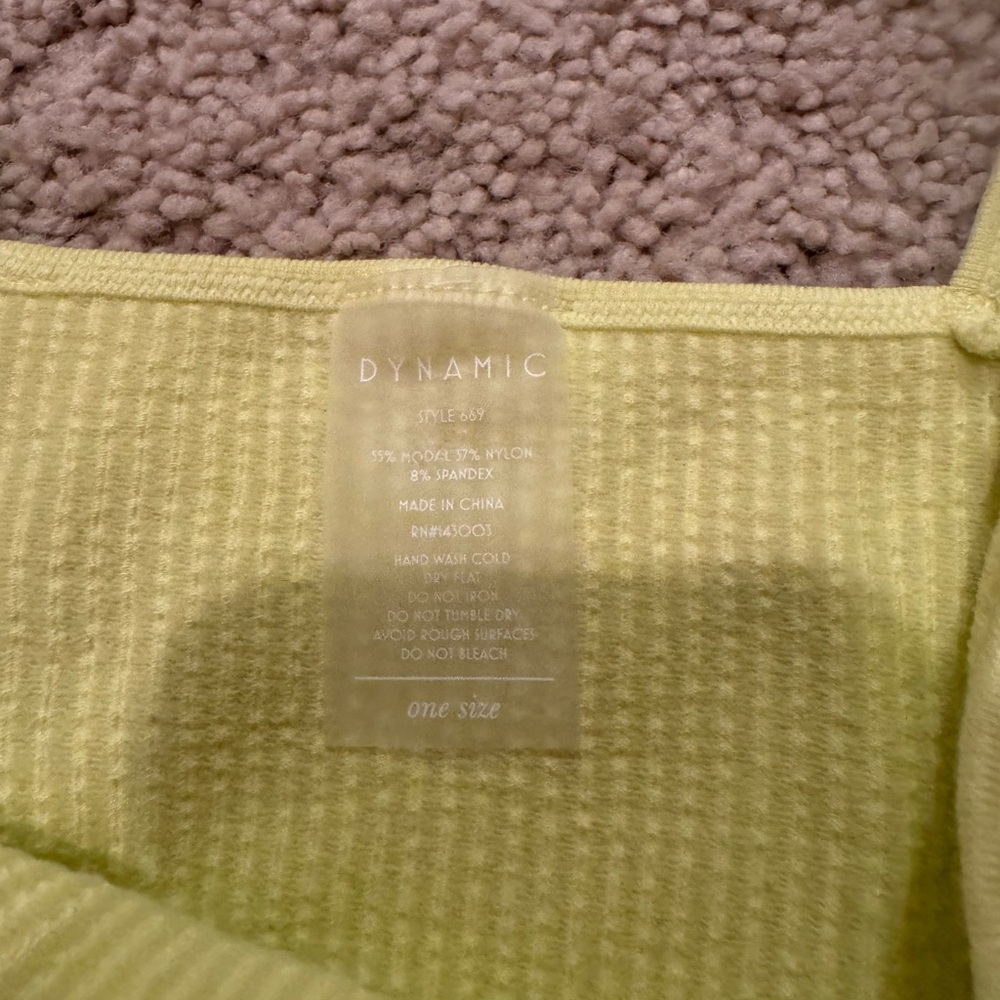 Yellow Tank Top - Picture 2 of 3